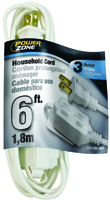 PowerZone Spt-2 Extension Cord, 16/2, 6 Ft