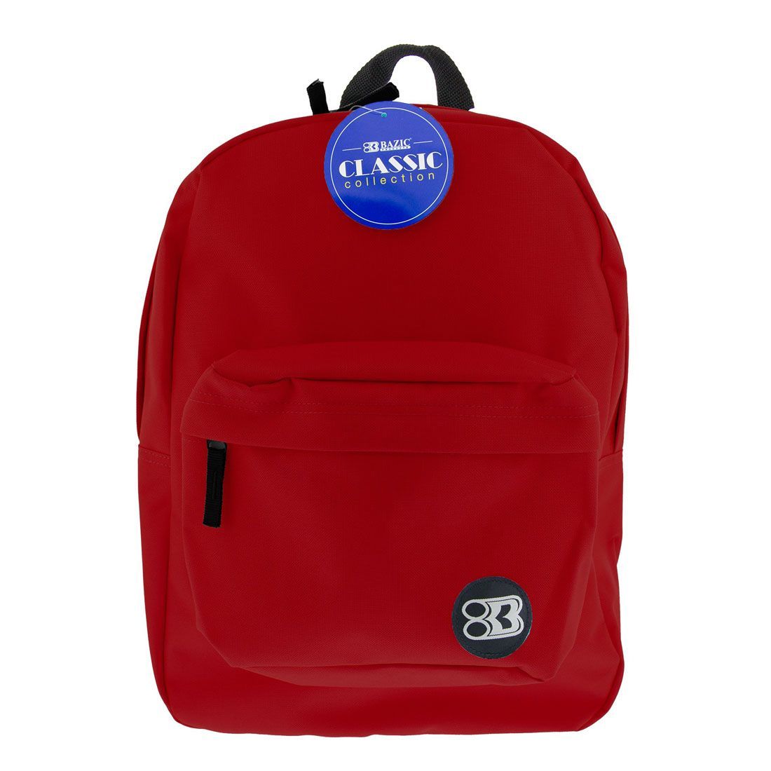 BAZIC 17" BURGUNDY CLS BACKPACK