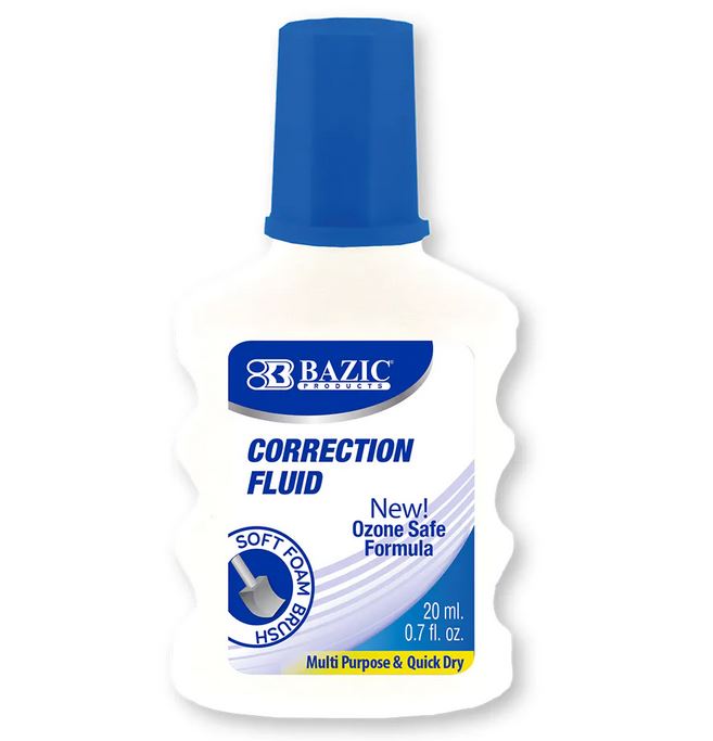 BAZIC 20ML CORRECTION FLUID