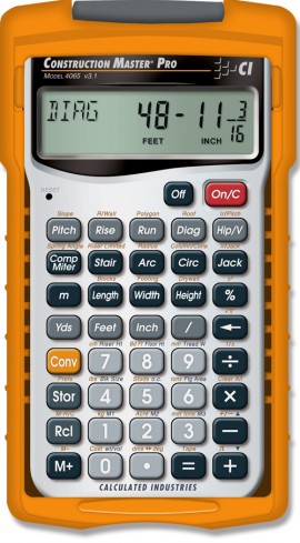 CONSTRUCTION MASTER PRO CALCULAT