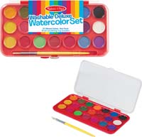 DELUXE WATERCOLOR PAINT SET