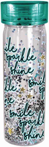 ACRYLIC GLITTER WATER BOTTLE