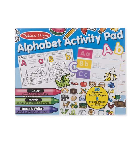 M&D ALPHABET ACTIVITY PAD