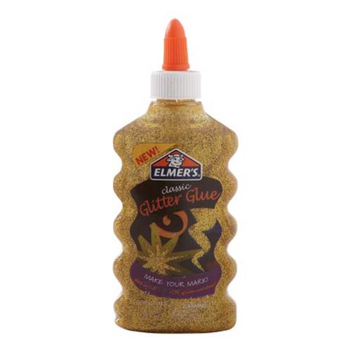 ELMER GLITTER GLUE GOLD 6OZ