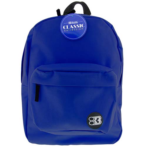 BAZIC 17" BLUE CLASSIC BACKPACK