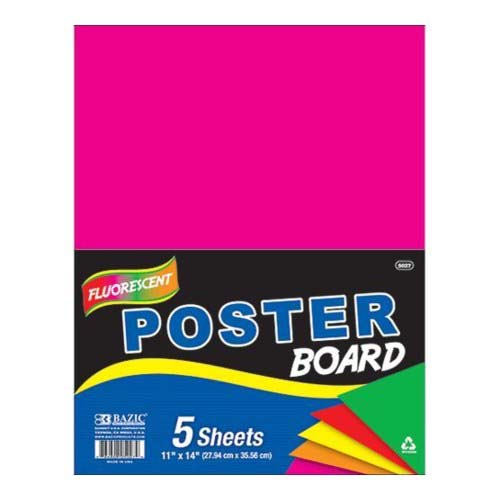 BAZIC FLRST POSTER BOARD 11"X14"