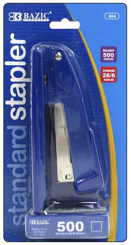 BAZIC COMPACT STANDUP STAPLER