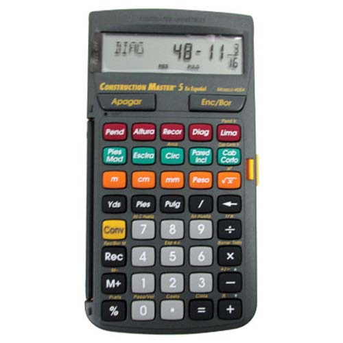 CALCULATOR SPANISH CONSTRUCTION