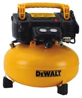 DeWALT DWFP55126 Heavy-Duty Compressor, 6 gal Tank, 120 V, Steel