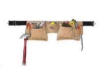 CLC I427X Tool 12-Pocket Suede Leather Heavy-duty Carpenter Apron