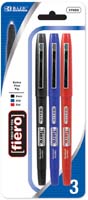 BAZIC FIERO ASSTED COLOR TIP PEN