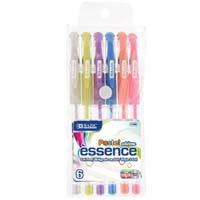 BAZIC 6 COLOR PASTEL GEL PEN