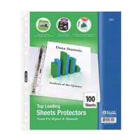 BAZIC TOP LOADING SHEET PROTECTO