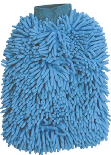STARBRITE WASH MITT MCR/FIBER BL