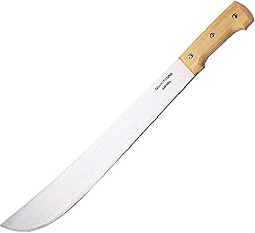 12" MACHETE W/WOODEN HANDLE TRAM