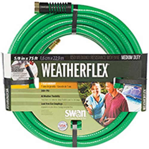 HOSE GARDEN WEATHERFLEX 5/8X75