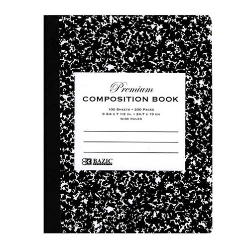 COMPO PREM MARBLE BOOK W/R 100