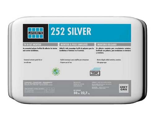 252 THIN SET 50LBS SILVER GREY