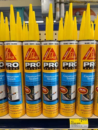 SIKA CONSTRUCTIO SEALANT WHT 10Z