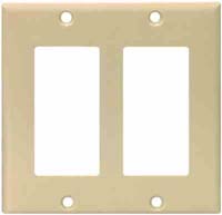 CW WALLPLATE DECOR 2G #2152V