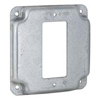 RACO 4"" SQUARE 1G GFI COVER