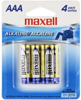 ALKALINE BATTERY 1.5V AAA 4PK