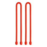 12 GEAR TIE BLAZE ORANGE 2PK