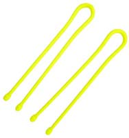 18" GEAR TIE NEON YELLOW 2PK