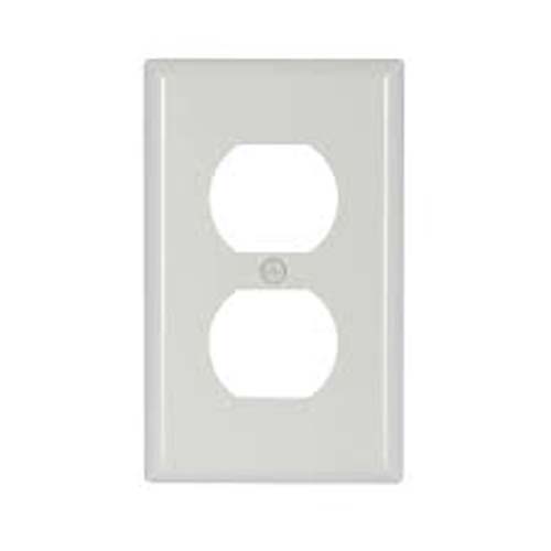 Eaton Wiring Devices 2132W-BOX Standard-Size Duplex Receptacle Wallplate,