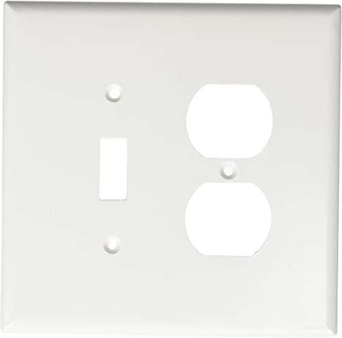 CW WALLPLATE SWITCH 3G WHT