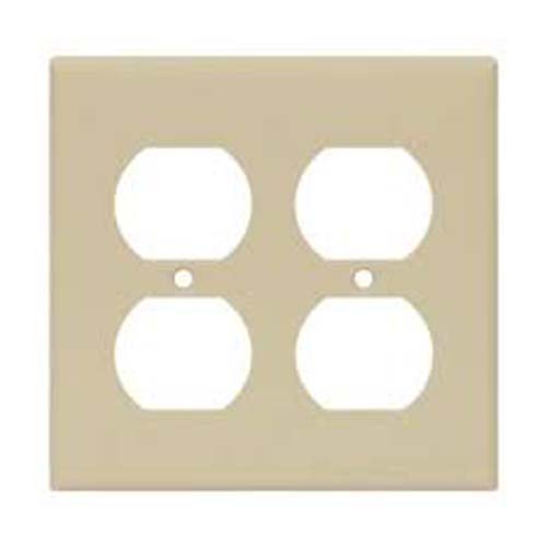 CW WALLPLATE REC DUP 2G