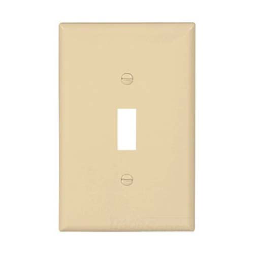 CW WALLPLATE 1G TOGGLE POLY IVY