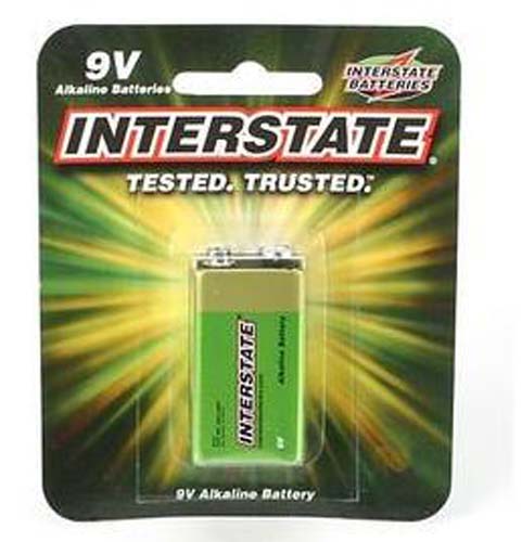 ALKALINE BATTERY 9V INTERSTATE