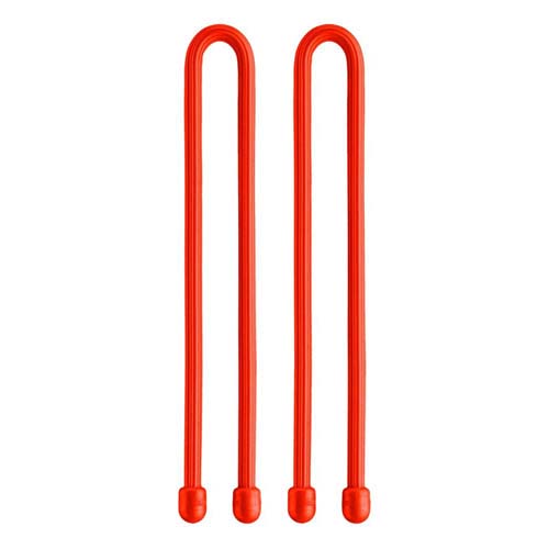12 GEAR TIE BLAZE ORANGE 2PK