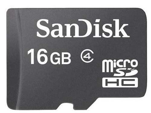 SANDISK MICRO SD CARD 16GB