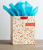 GIFT BAG FLORAL FUN TIMES