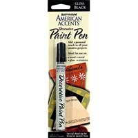 PEN PAINT DECOR GLO BLACK