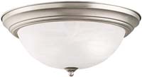 KICHLER FLUSH MOUNT 10" ROUND