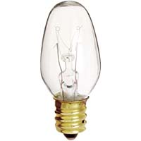 BULB CANDELABRA 4C7 CLEAR #S3797