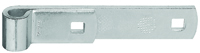 National Hardware N131-060 Strap Hinge, 100 lb Weight Capacity, Steel, Zinc