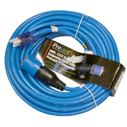 EXTENSION CORD 12/3 PRO LOCK 100