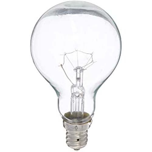 BULB FAN CANDELABRA 40W CLEAR