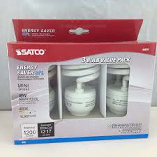 SATCO MINI SPIRAL ENERGY SAVER 1