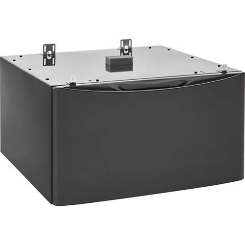 Luxury-Glide® Pedestal with Spacious Storage Drawer