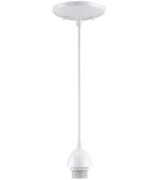 FIXTURE PENDANT 1LT WHITE MED