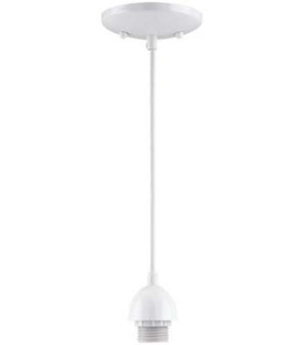 FIXTURE PENDANT 1LT WHITE MED