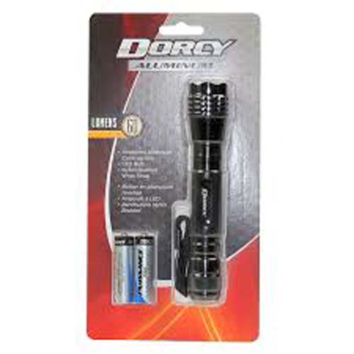 DORCY 3AAA ALUMINUM FLASHLIGHT