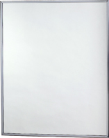 Zenith X4311 Medicine Cabinet, 2-Shelf, Polystyrene, Gray