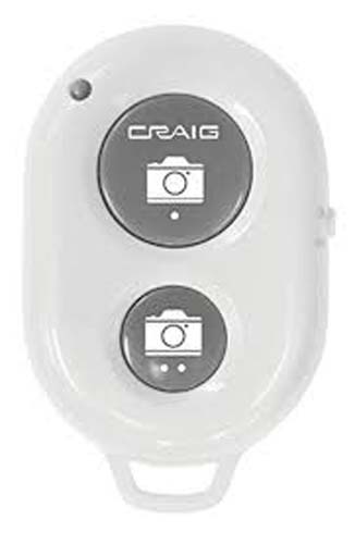 Craig CMA3318 Wireless Selfie Remote with Bluetooth Wireless Technology,