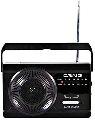 CRAIG PORTABLE AM/FM RADIO